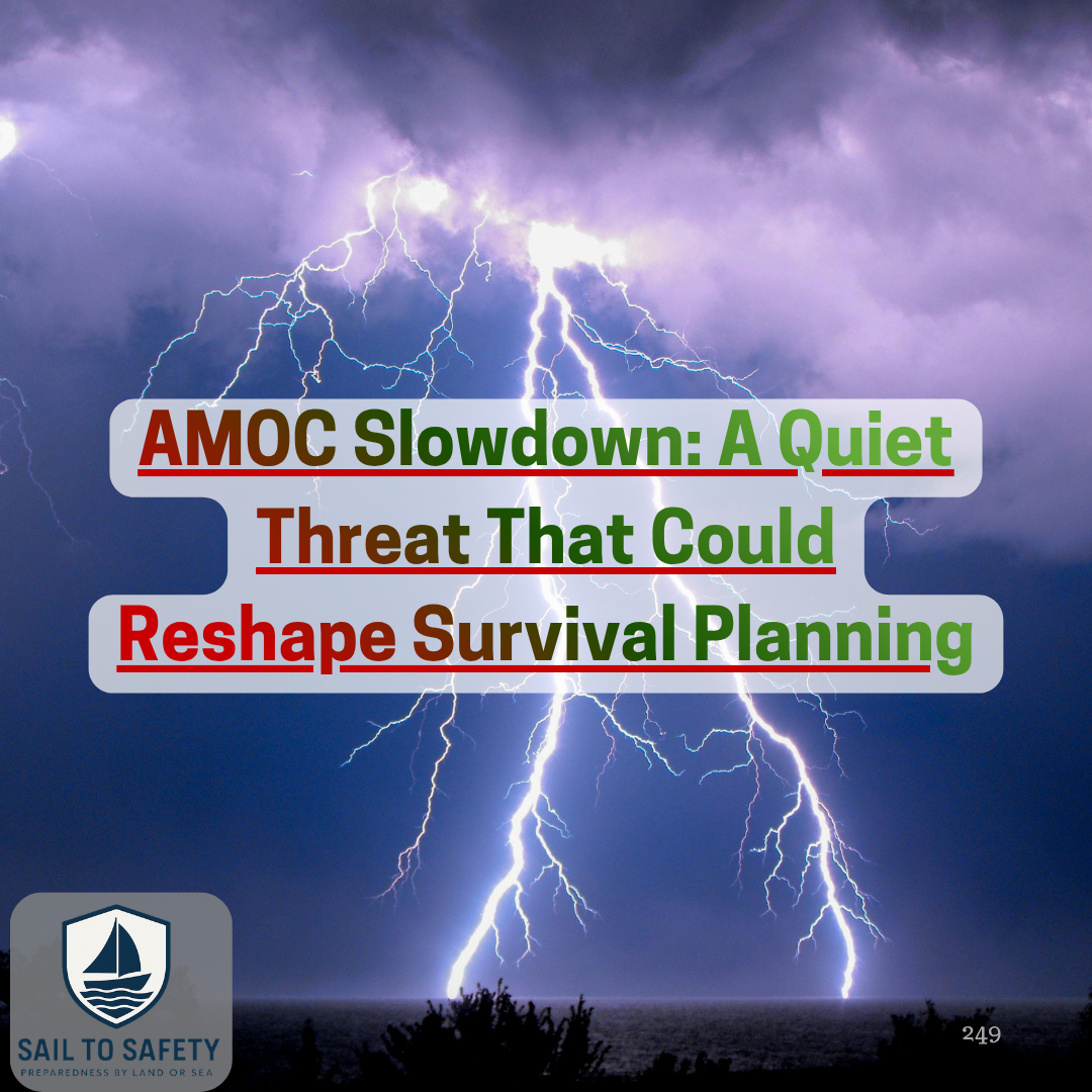 AMOC Slowdown: A Quiet Threat That Could Reshape Survival Planning